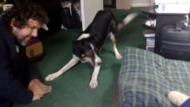 Astra and Russell - December 2008